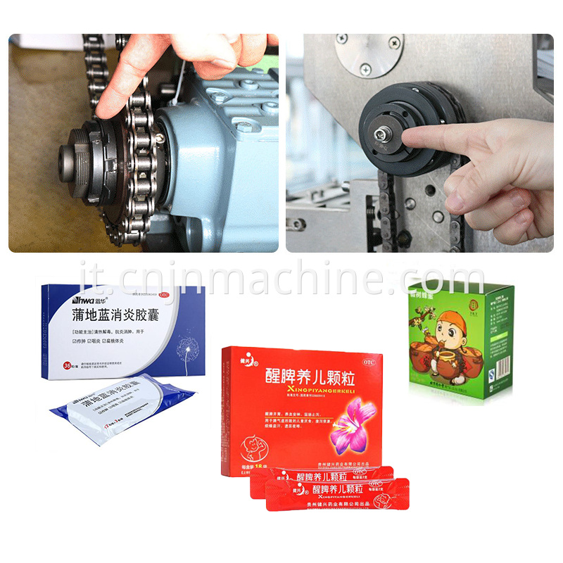 Macchina per imballaggio della macchina da imballaggio Box Packing Machine Cartoning Machine